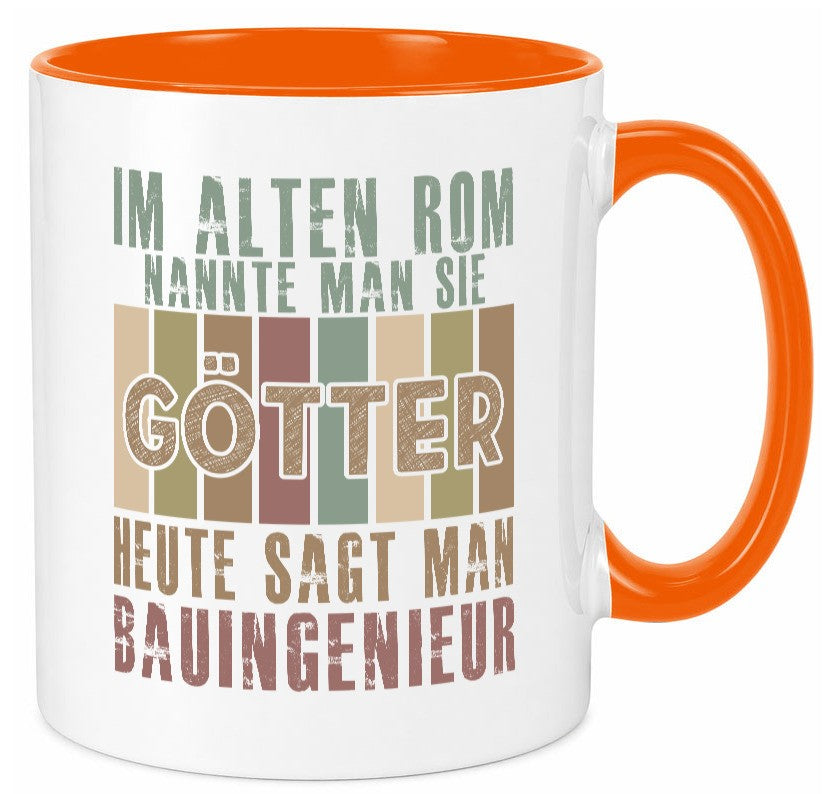 Heute sagt man: Bauingenieur | Ingenieur lustiger Spruch Geschenk Humor Tasse