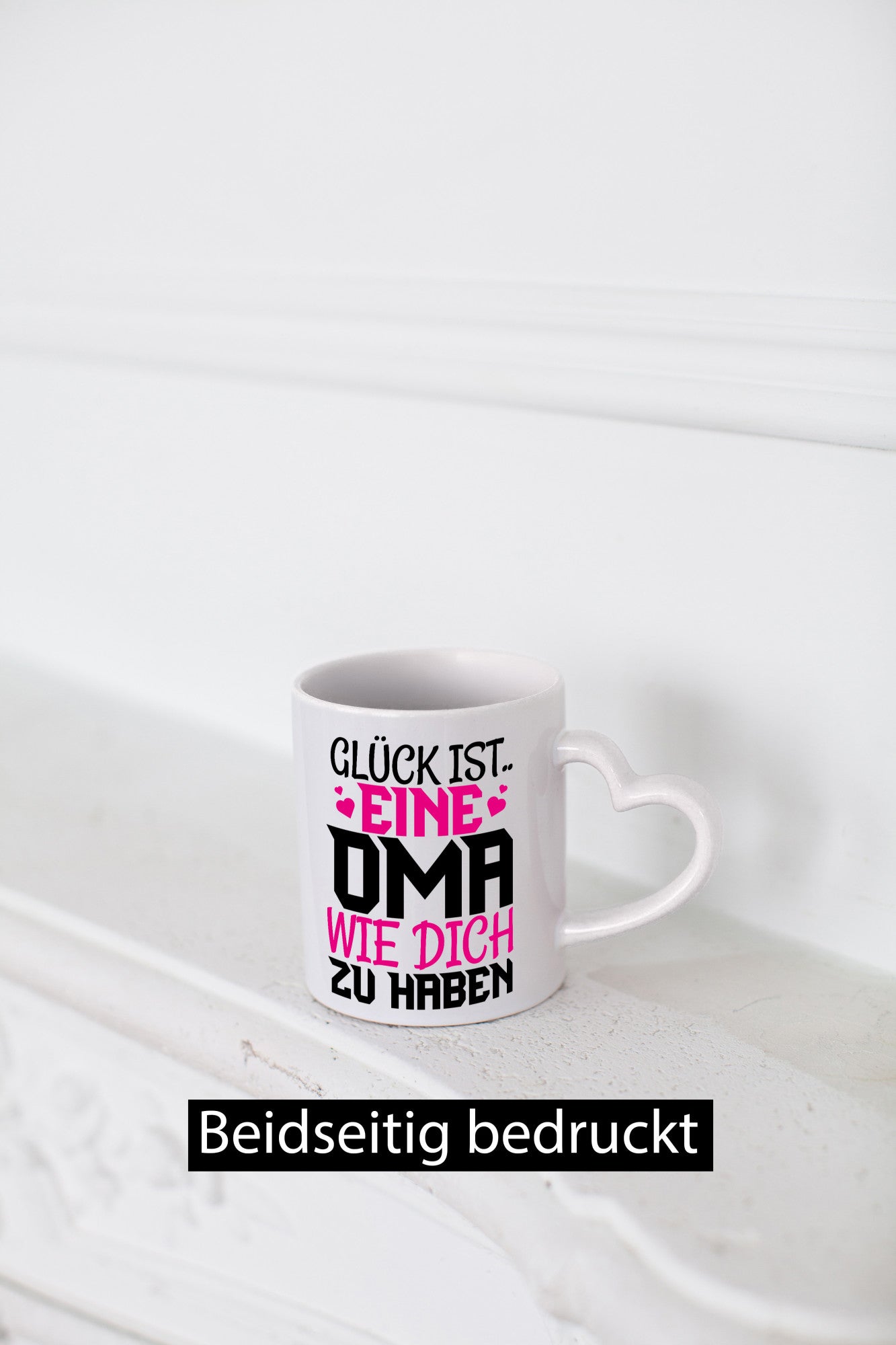 Glücklich dich zu haben Oma lustiger Spruch Geschenk Familie Geschenkidee Tasse