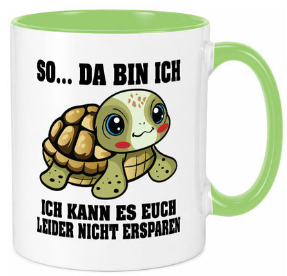 So da bin ich, ich kann es euch leider nicht ersparen Geschenk Humor