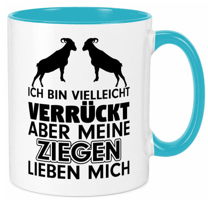 Meine Ziegen | Hirte Tasse Bauernhof Hirtin Bauer Humor Geschenkidee