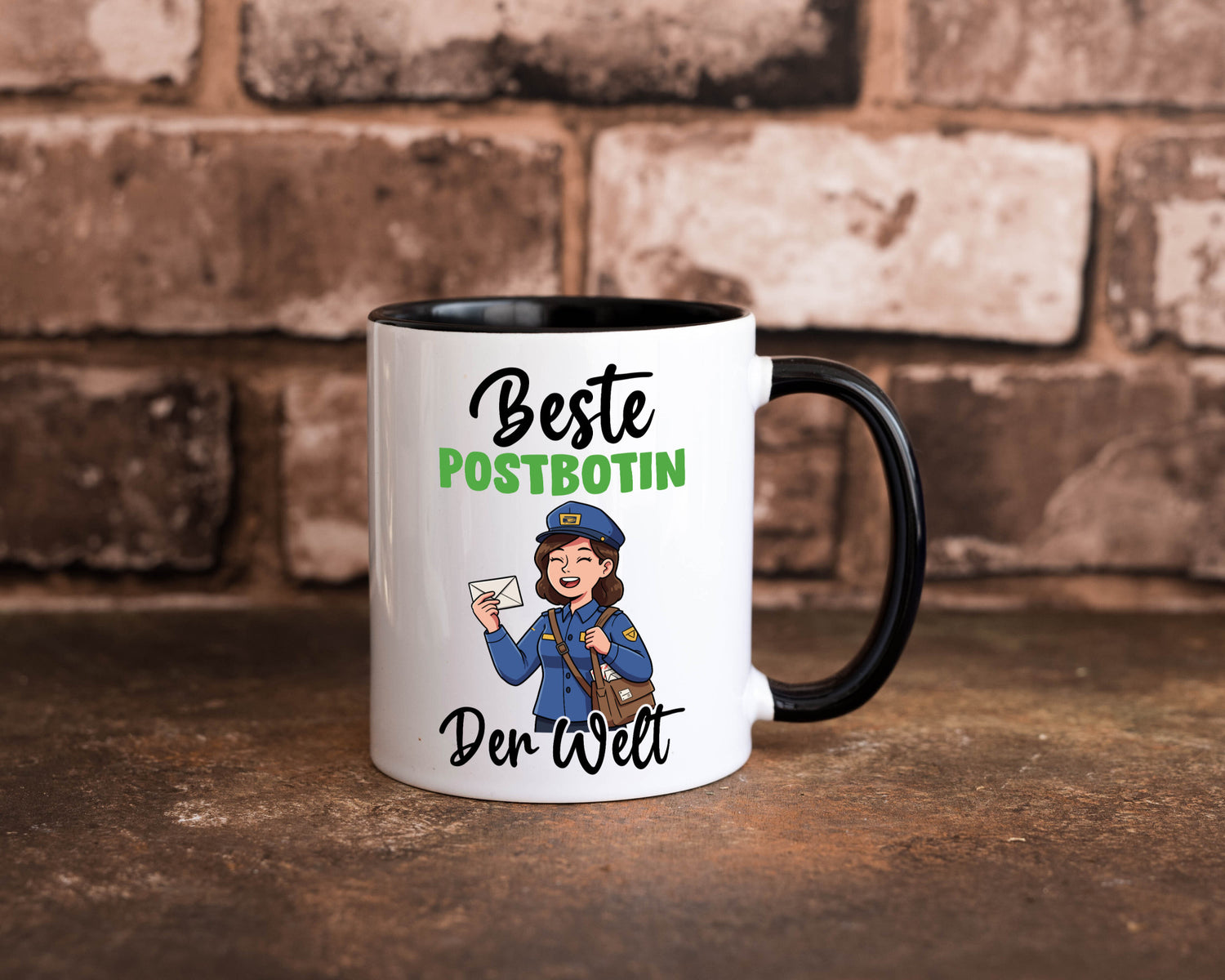 Beste Postbotin | Beruf Post Briefträger v2 lustig Arbeit Kollegen Büro