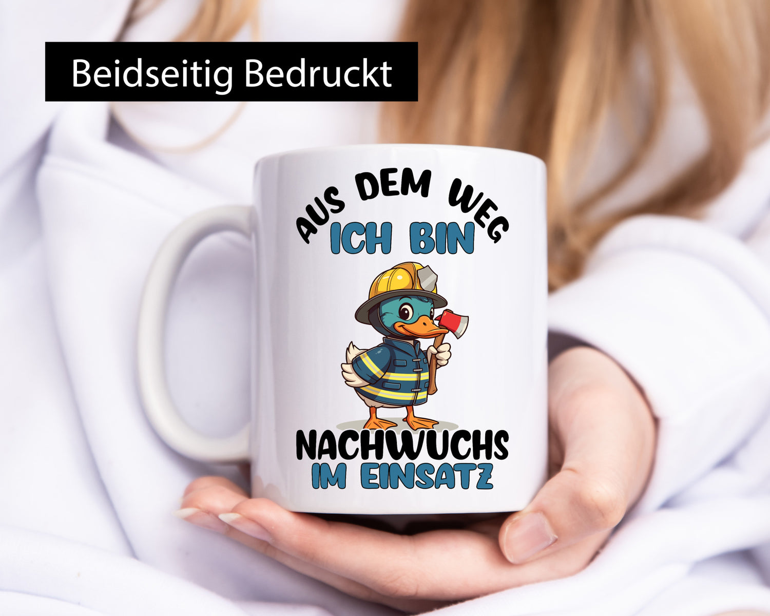 THW nachwuchs | Technische Hilfe Hilfswerk aus dem weg Geschenkidee Humor Tasse