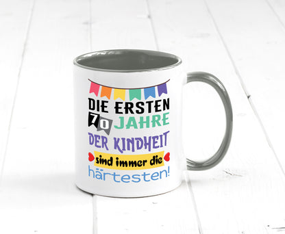 Die ersten 70 Jahre der Kindheit | 70. Geburtstag Rentner Humor Ruhestand