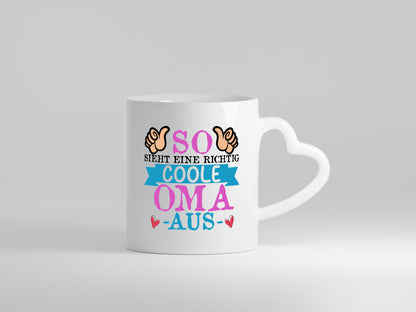 So sieht eine richtig Coole Oma aus | Großmutter Humor Familie Geschenkidee