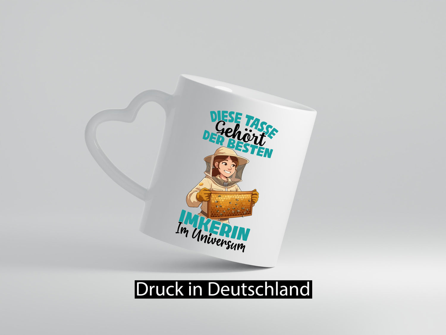 Im Universum: Imkerin | Imkerei Geschenkidee Humor Tasse