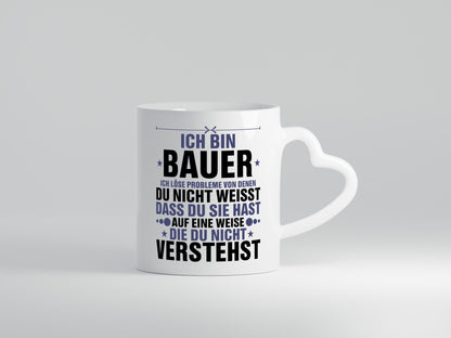 Löse Probleme: Bauer | Bauernhof Landwirtschaft lustiger Spruch Geschenk Humor