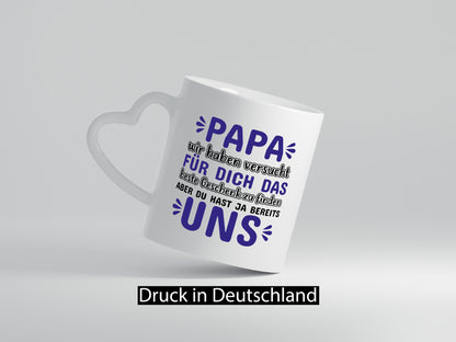 Papa Tasse | Spruch Vater Kinder Humor Vatertag Geschenk Familie Geschenkidee