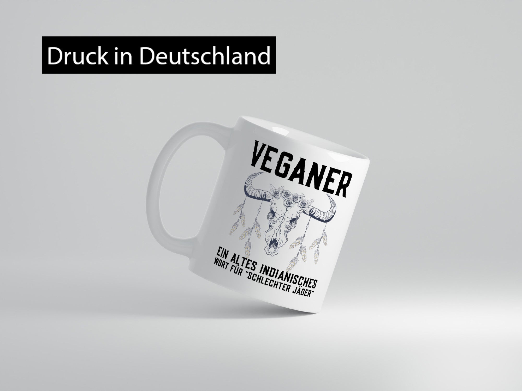 Veganer | schlechter Jäger Witz Indianer Sprichwort lustiger Spruch Geschenk