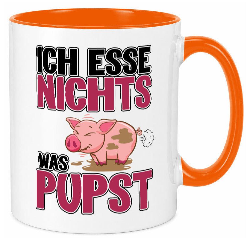 Ich esse nicht was Pupst lustiger Spruch Geschenk Humor Geschenkidee Tasse