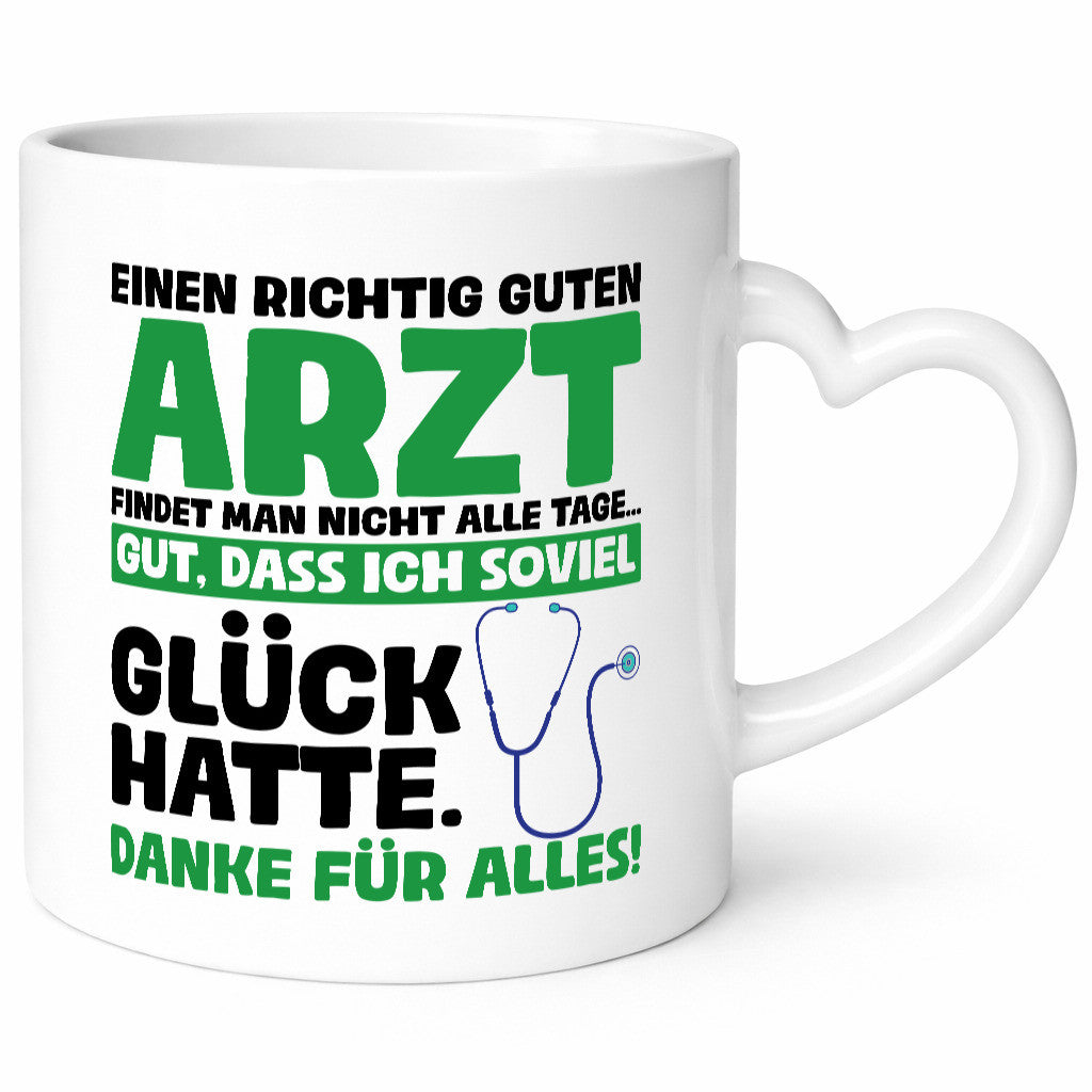 Richtig guter Arzt | Dankeschön Tasse Ärzte Spruch vl10 Geschenk Humor