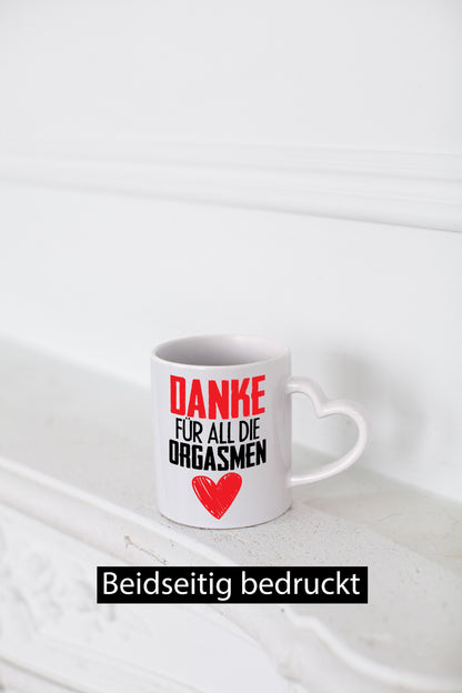 Orgasmus Tasse Geschenkidee Humor