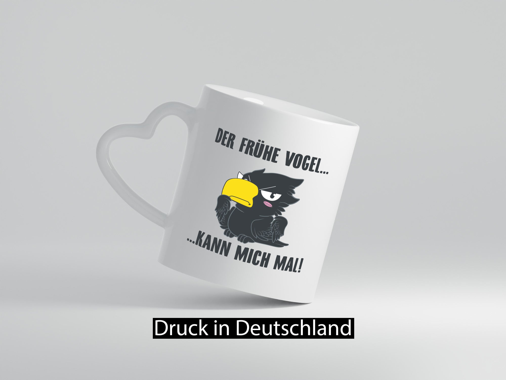 Der Frühe Vogel v2 Humor Geschenkidee Tasse
