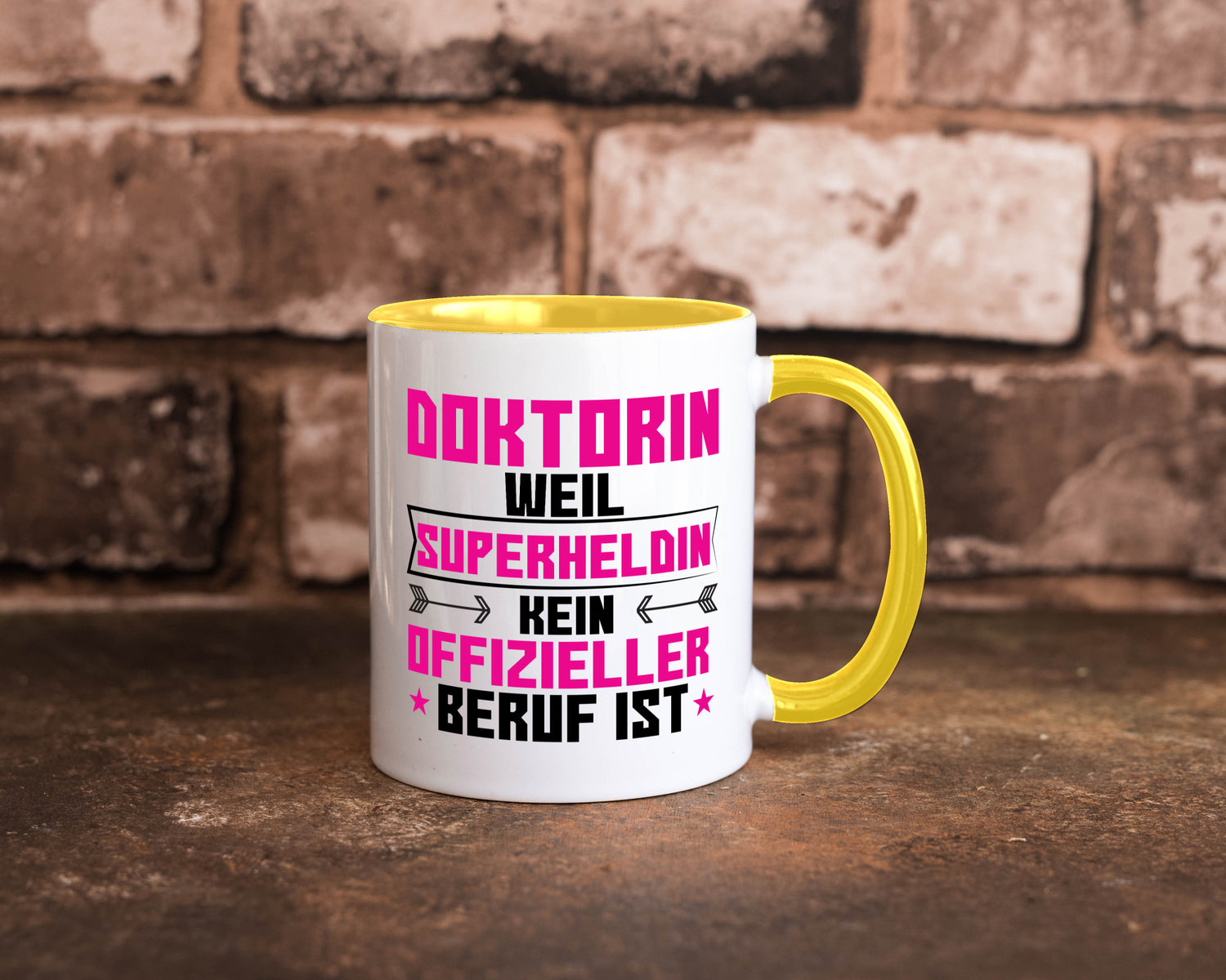 Superheldin Doktorin | Doktorand Doktortitel Geschenkidee Humor Tasse