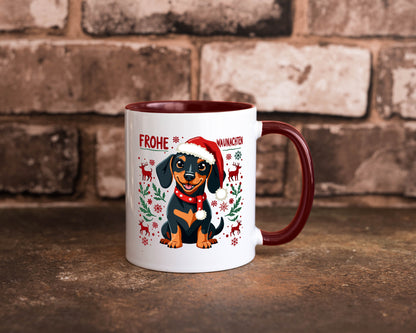 Frohe Waunachten | Ugly Christmas Weihnachtshund v2 Humor Tierliebhaber