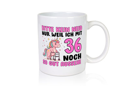 36. Geburtstag | 36 Jahre Mit noch so gut aussehen v2 Geschenkidee Humor Tasse