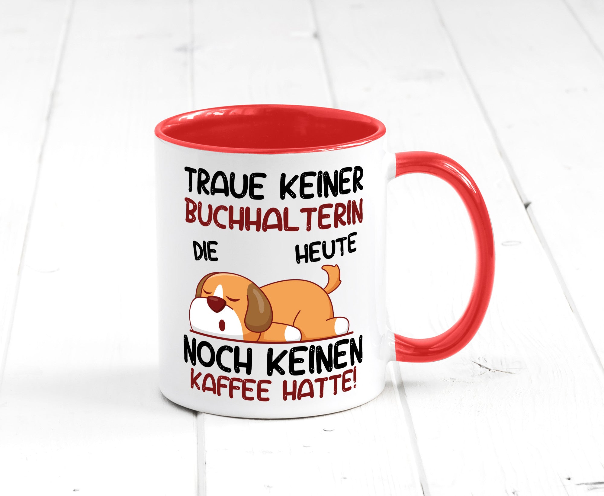 Traue keiner Buchhalterin | Buchhaltung Humor lustiger Spruch Geschenk