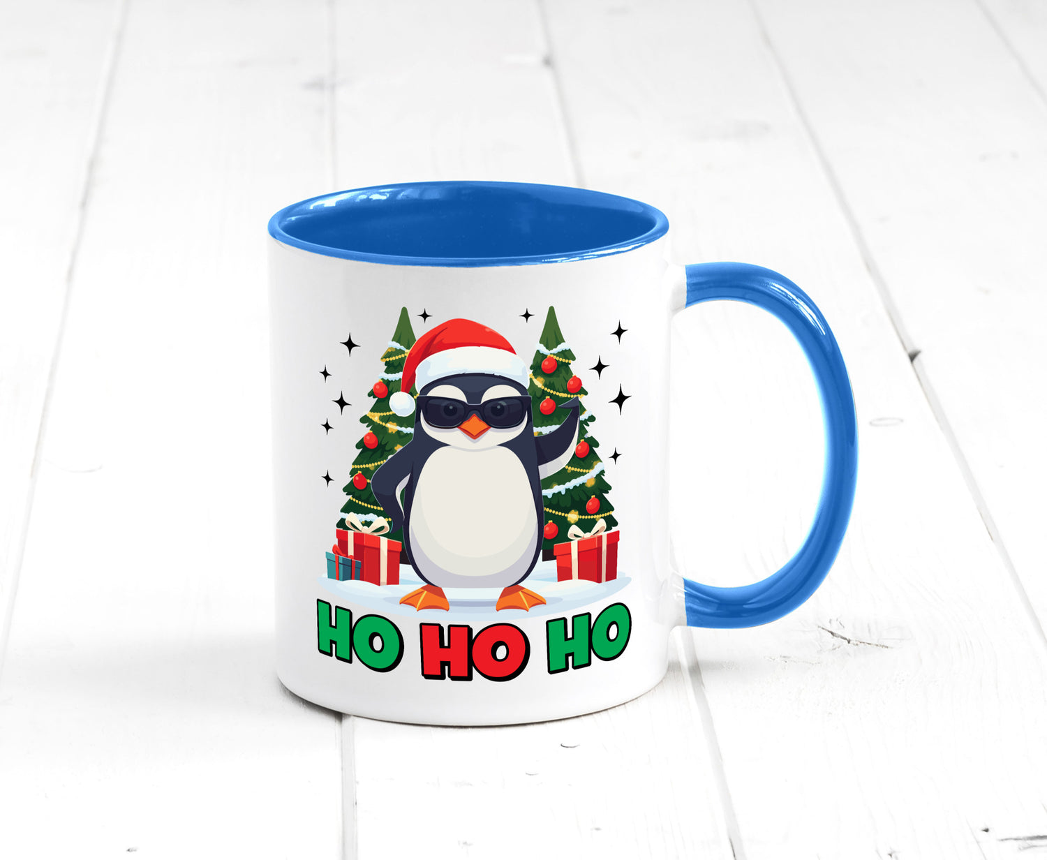 Ho | Weihnachts Pinguine Weihnachten lustig Humor Geschenkidee Geschenk Tasse