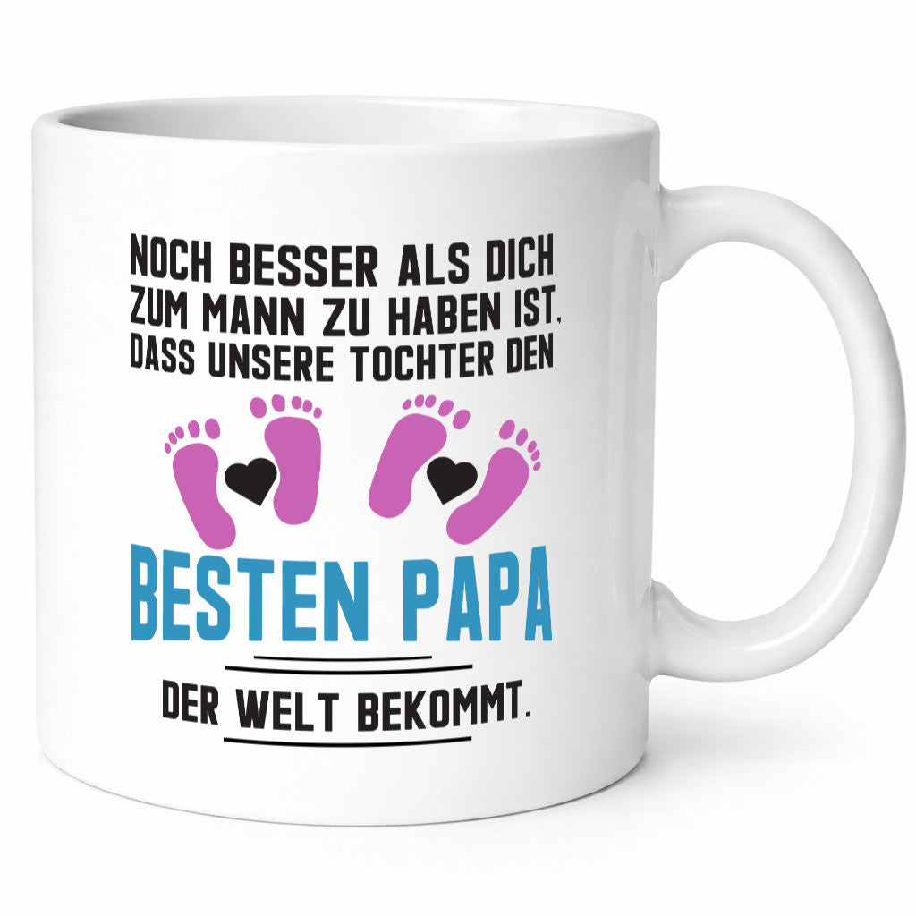 Bester Papa | Vaterschaft Tasse Schwangerschaft lustig Familie Geschenkidee