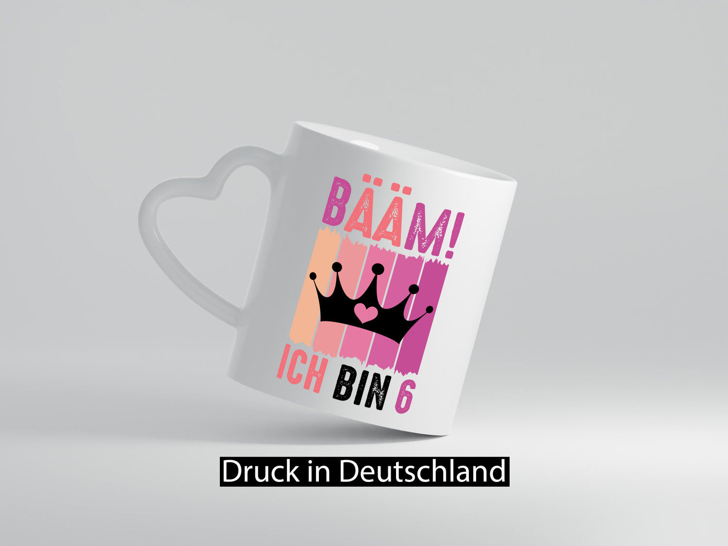 6. Geburtstag | 6 Jahre Bääm ich bin Krone Geschenkidee Humor Tasse