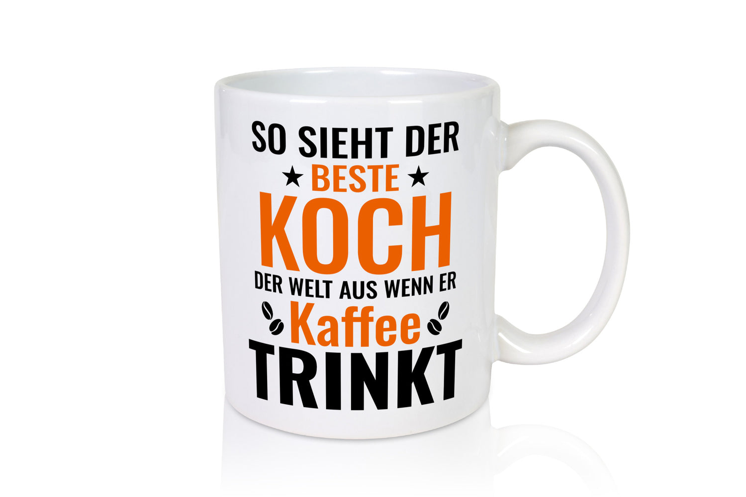 Kaffee trinkt: Koch | Chefkoch Geschenkidee Arbeit Kollegen Büro Humor Tasse