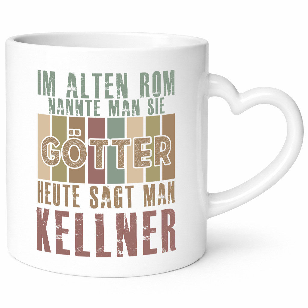 Heute sagt man: Kellner | kellnern Bedienung lustig Humor Geschenkidee Geschenk