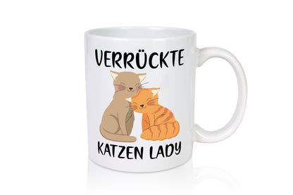Verrückte Katzen Lady | Ich liebe Katzenliebhaber Geschenk Tierliebhaber Humor