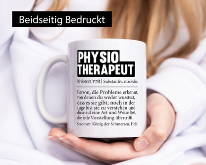 Physiotherapeut | Beruf Physiotherapie Definition Geschenk Arbeit Kollegen Büro