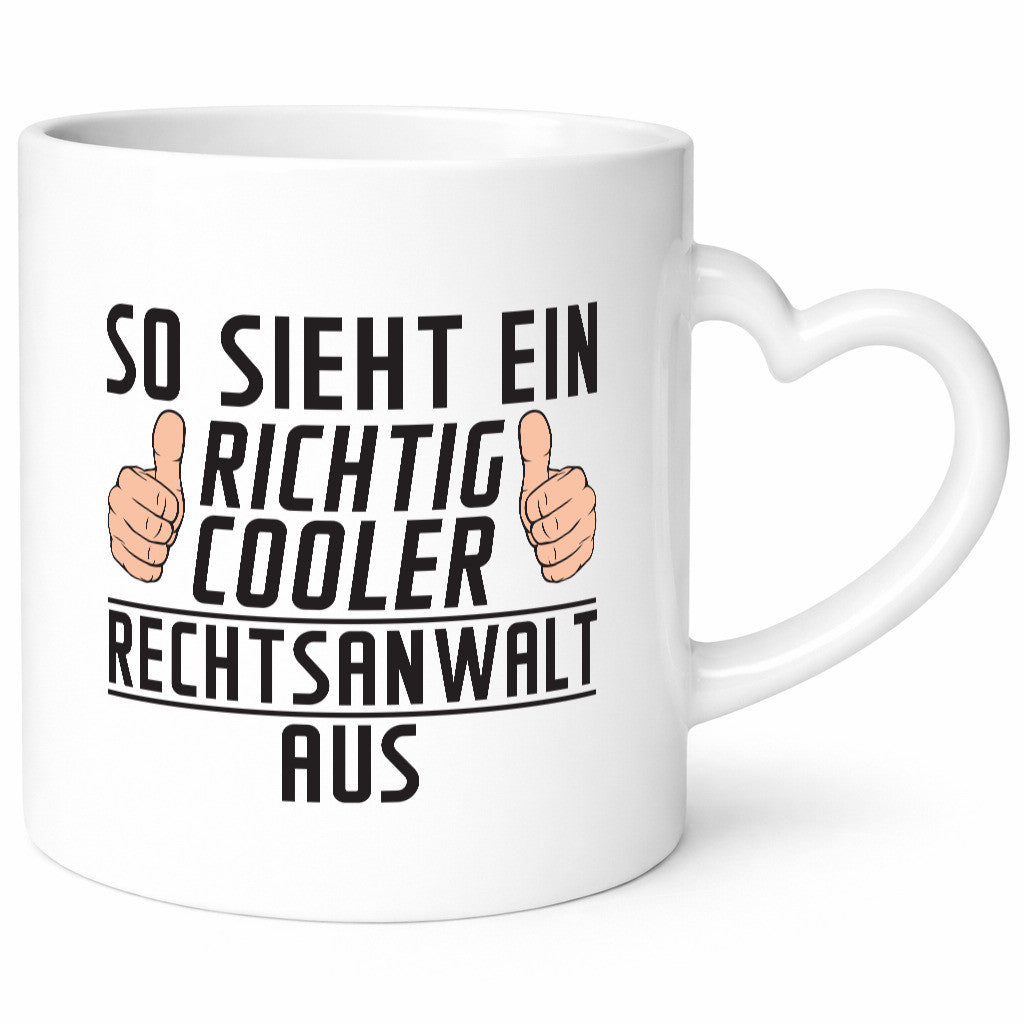 Richtig Cooler Rechtsanwalt | Anwalt Jurist lustiger Spruch Geschenk Humor