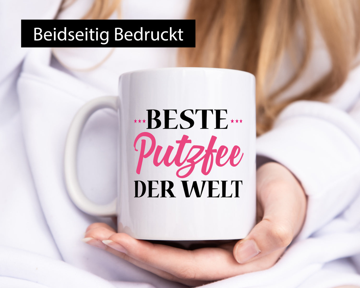 Beste Putzfee | Reinigungskraft Tasse Putzkraft lustiger Spruch Geschenk Humor