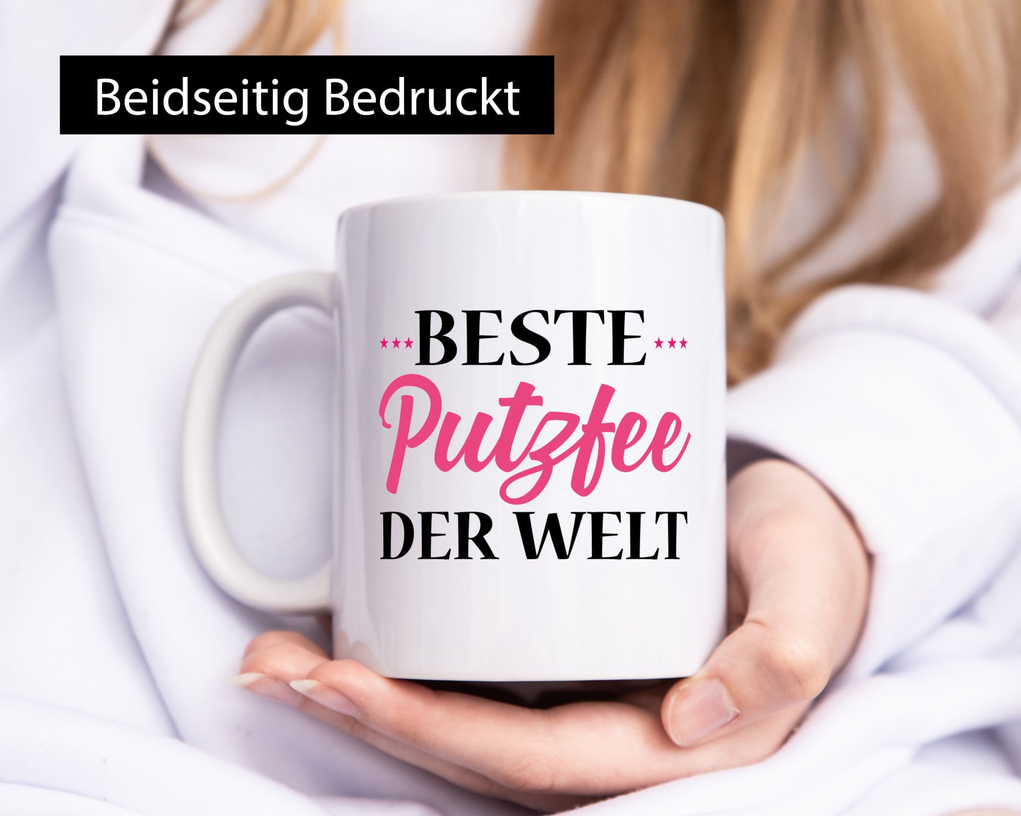 Beste Putzfee | Reinigungskraft Tasse Putzkraft lustiger Spruch Geschenk Humor