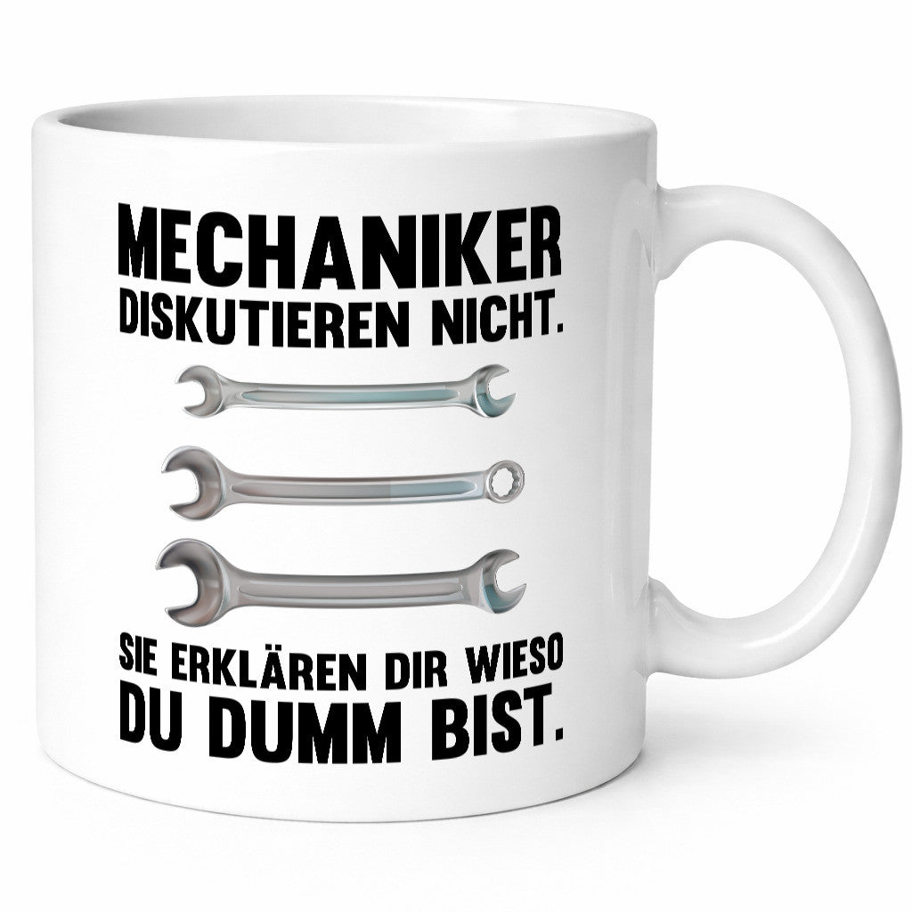 Mechaniker Diskutieren nicht sie erklären nur wieso Geschenkidee Tierliebhaber