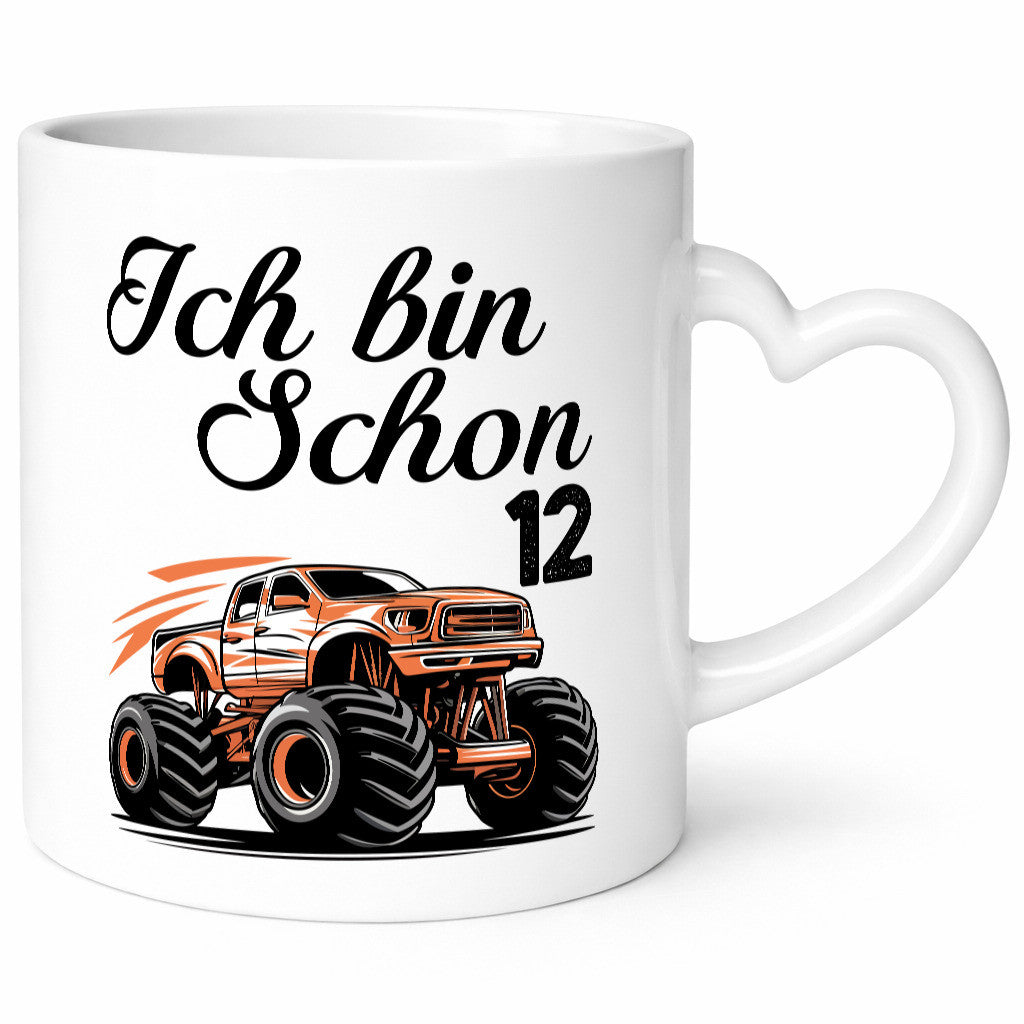 12. Geburtstag | Monster truck 12 Jahre Geschenk Geschenkidee lustiger Spruch