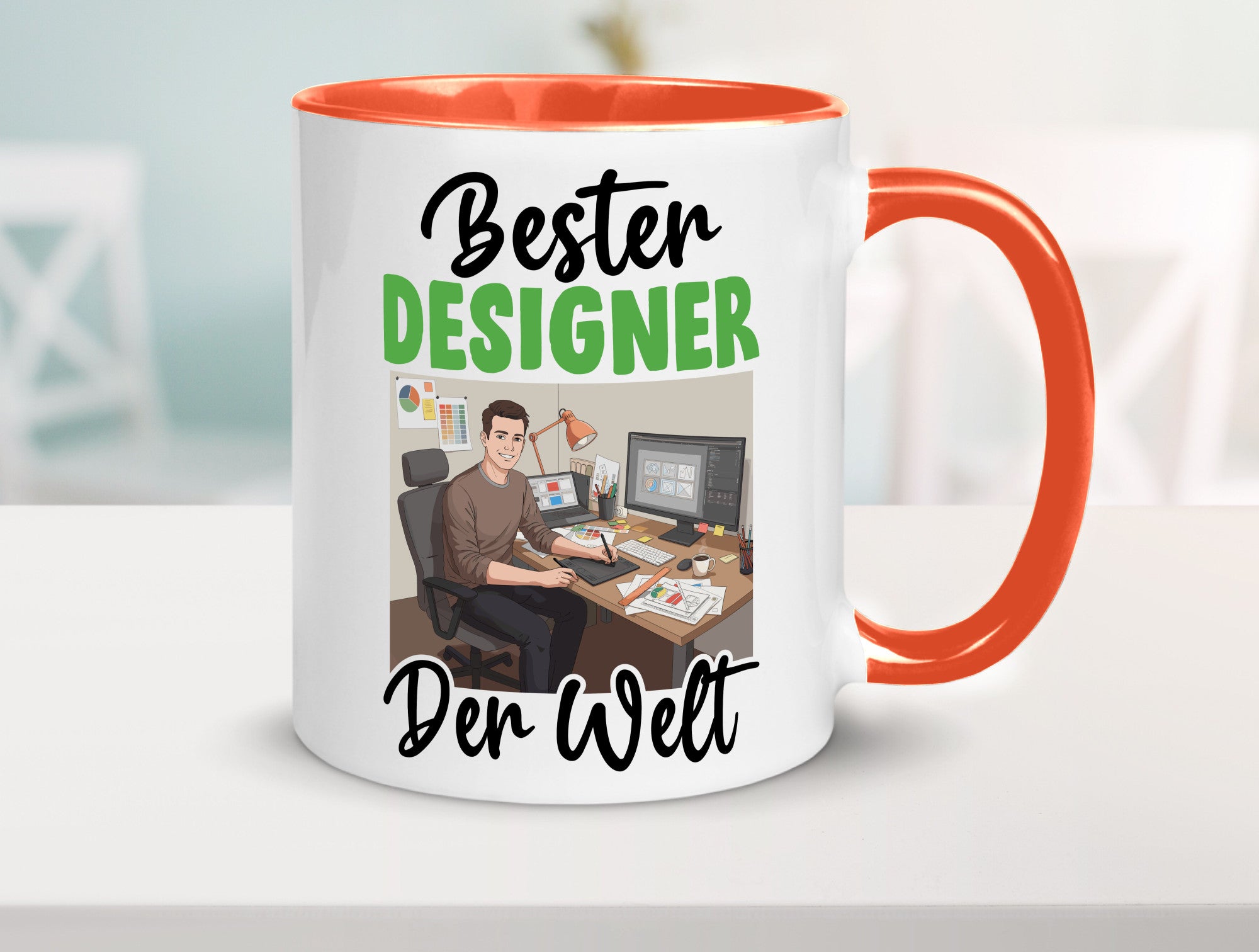 Bester Designer Beruf | Mode v2 lustiger Spruch Geschenk Arbeit Kollegen Büro