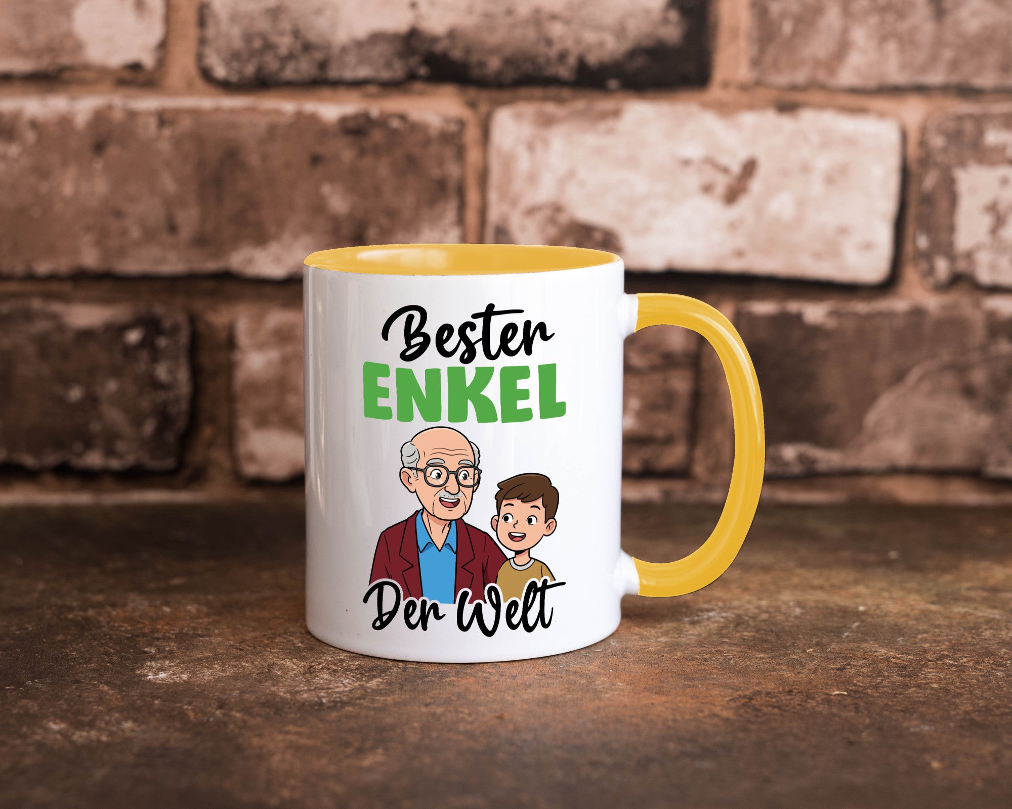 Bester Enkel | Großmutter Großvater Oma Opa lustiger Spruch Geschenk Familie