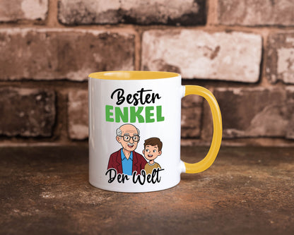 Bester Enkel | Großmutter Großvater Oma Opa lustiger Spruch Geschenk Familie