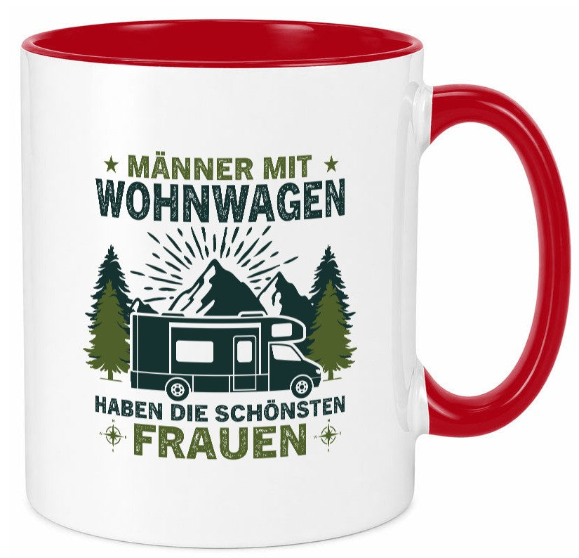 Männer mit Wohnwagen | Schönste Frauen Camping Humor Geschenkidee Tasse