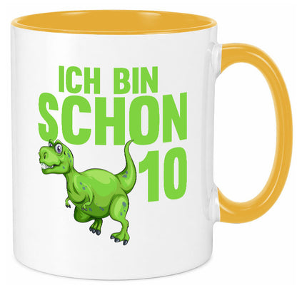 10. Geburtstag | 10 Jahre Dino Dinosaurier Geschenk Geschenkidee lustiger