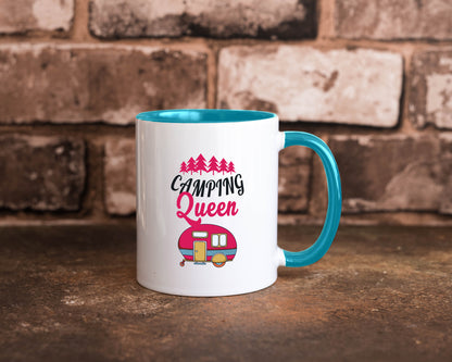 Camping Queen | Natur Lagerfeuer Geschenk Humor Geschenkidee lustiger Spruch