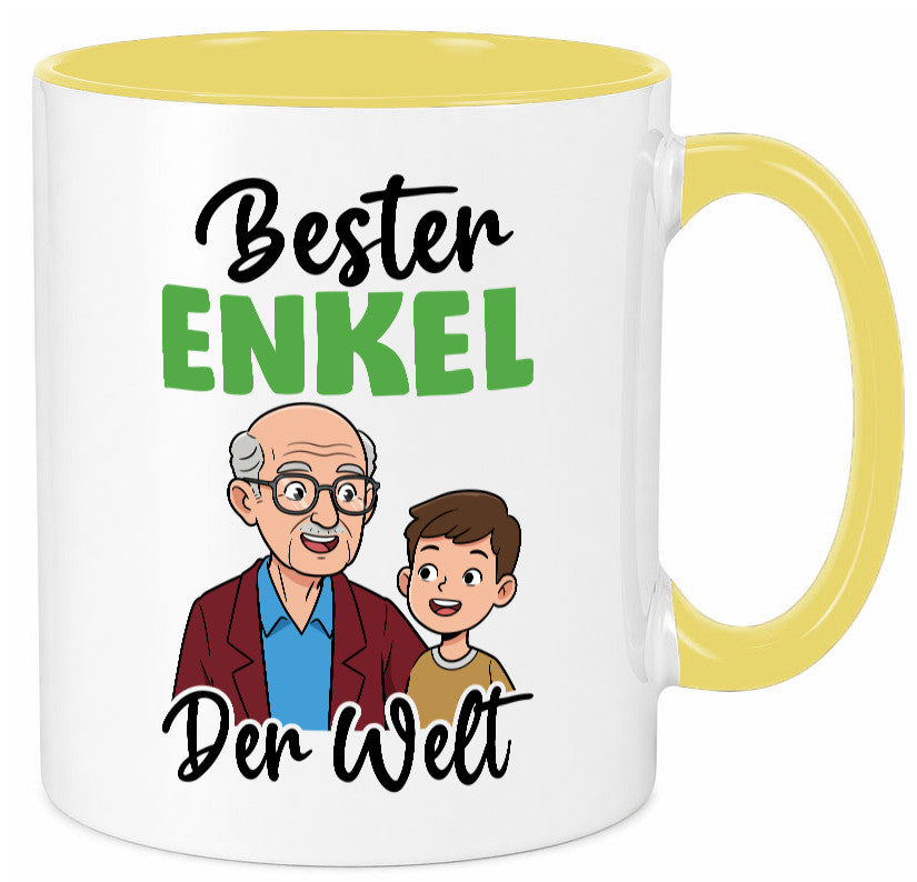 Bester Enkel | Großmutter Großvater Oma Opa lustiger Spruch Geschenk Familie