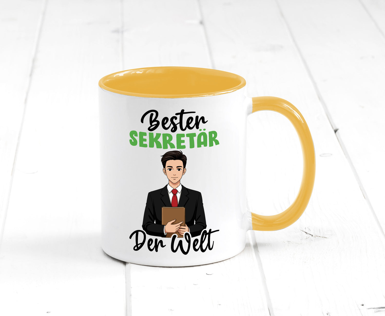 Bester Sekretär | Büro v2 lustiger Spruch Geschenk Arbeit Kollegen Tasse