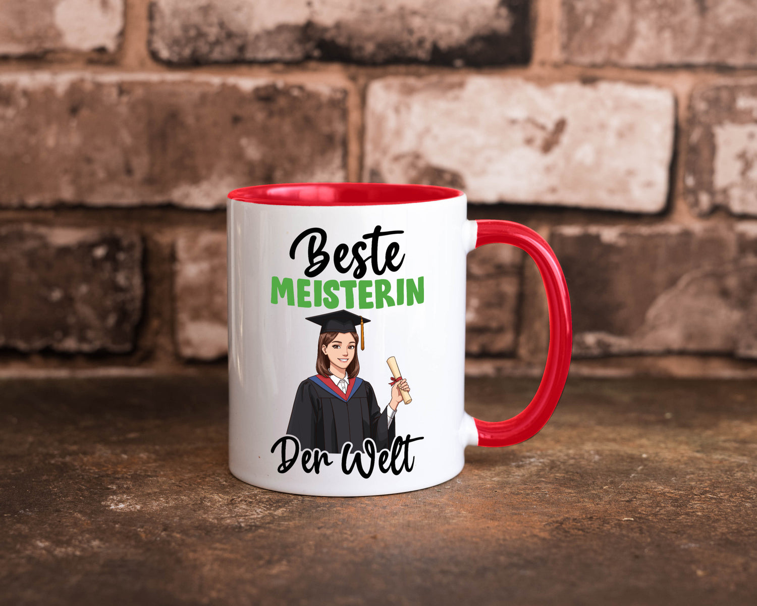 Beste Meisterin | Meisterbrief v2 Geschenk Humor Geschenkidee lustiger Spruch