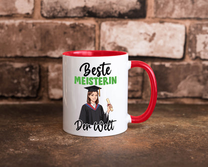 Beste Meisterin | Meisterbrief v2 Geschenk Humor Geschenkidee lustiger Spruch