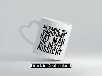 Beste Aussicht | Wahnsinn lustiger Spruch Therapie lustig Humor Geschenkidee