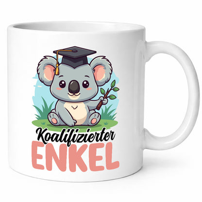 Koalifizierter Enkel | Großmutter Großvater Oma Opa lustiger Spruch Geschenk