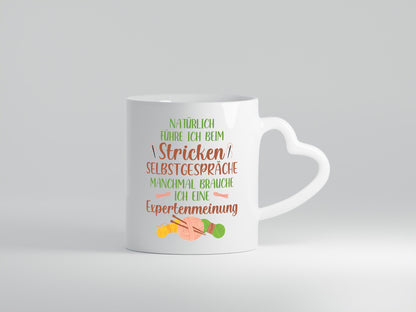Stricken Selbstgespräche, brauche Expertenmeinung | Nähen Geschenk Humor