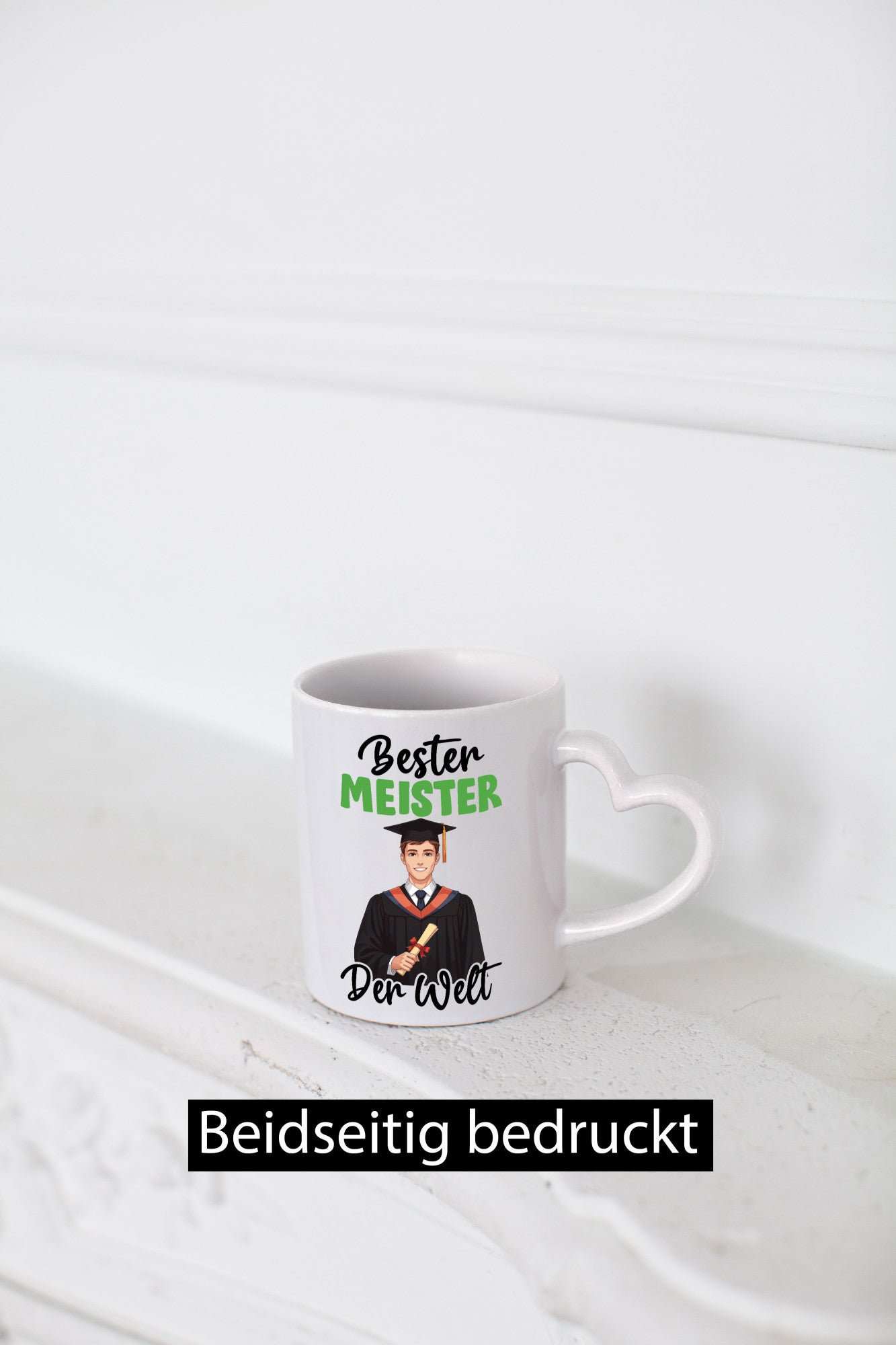 Bester Meister | Meisterbrief v2 Humor Geschenkidee Tasse