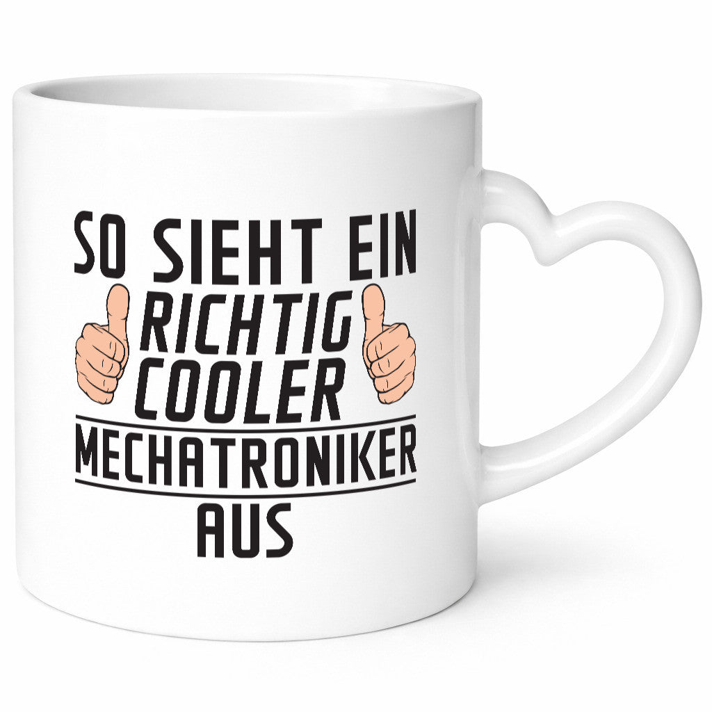 Richtig Cooler Mechatroniker | KFZ lustiger Spruch Geschenk Humor Geschenkidee