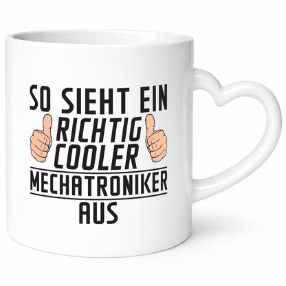 Richtig Cooler Mechatroniker | KFZ lustiger Spruch Geschenk Humor Geschenkidee