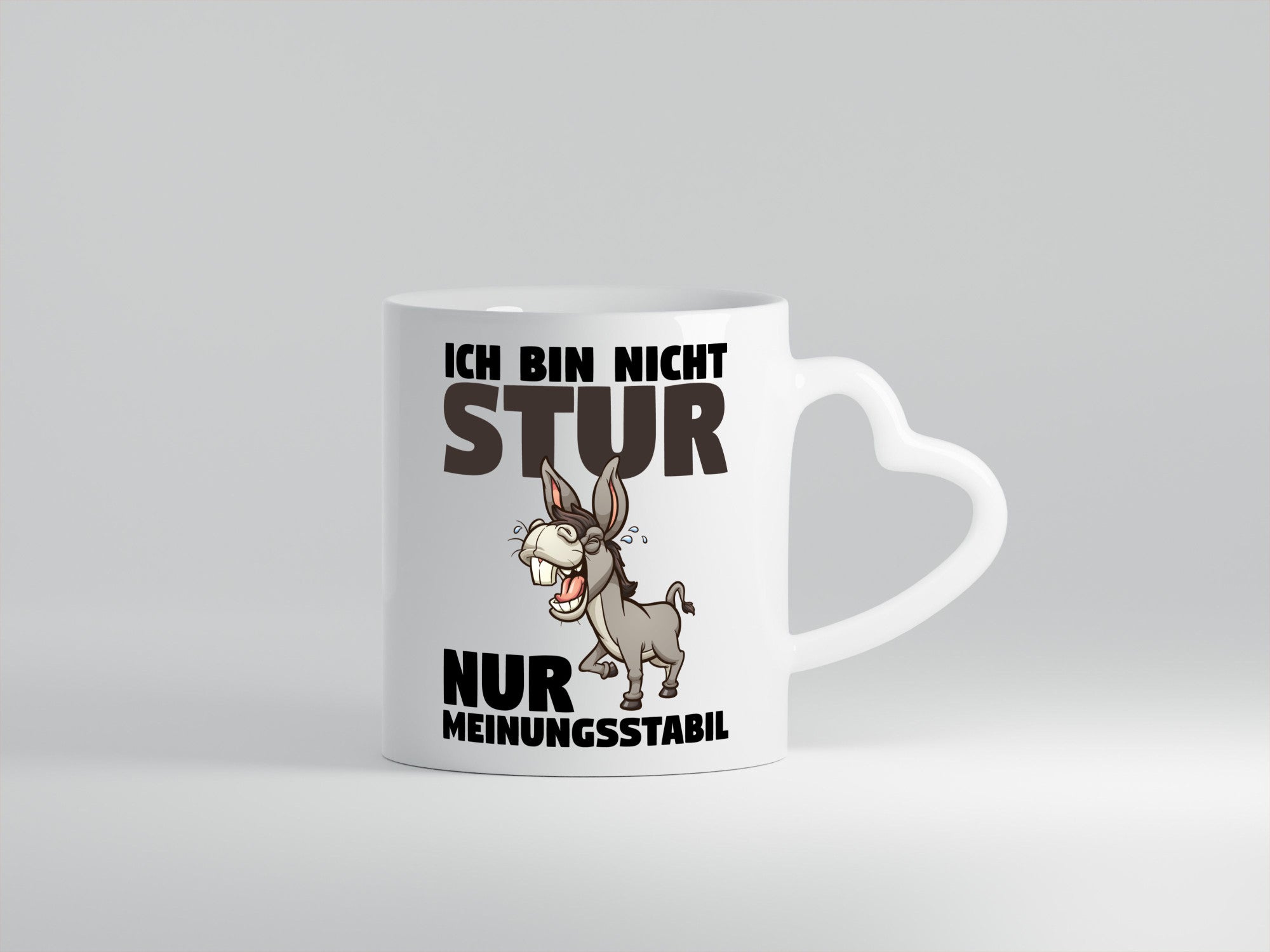 Sturer Esel | Sturkopf Tasse Dickkopf Spruch Humor lustiger Geschenk