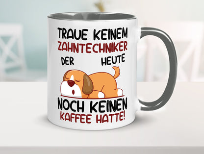 Traue keinem Zahntechniker | Zahnmedizin lustig Humor Geschenkidee Geschenk